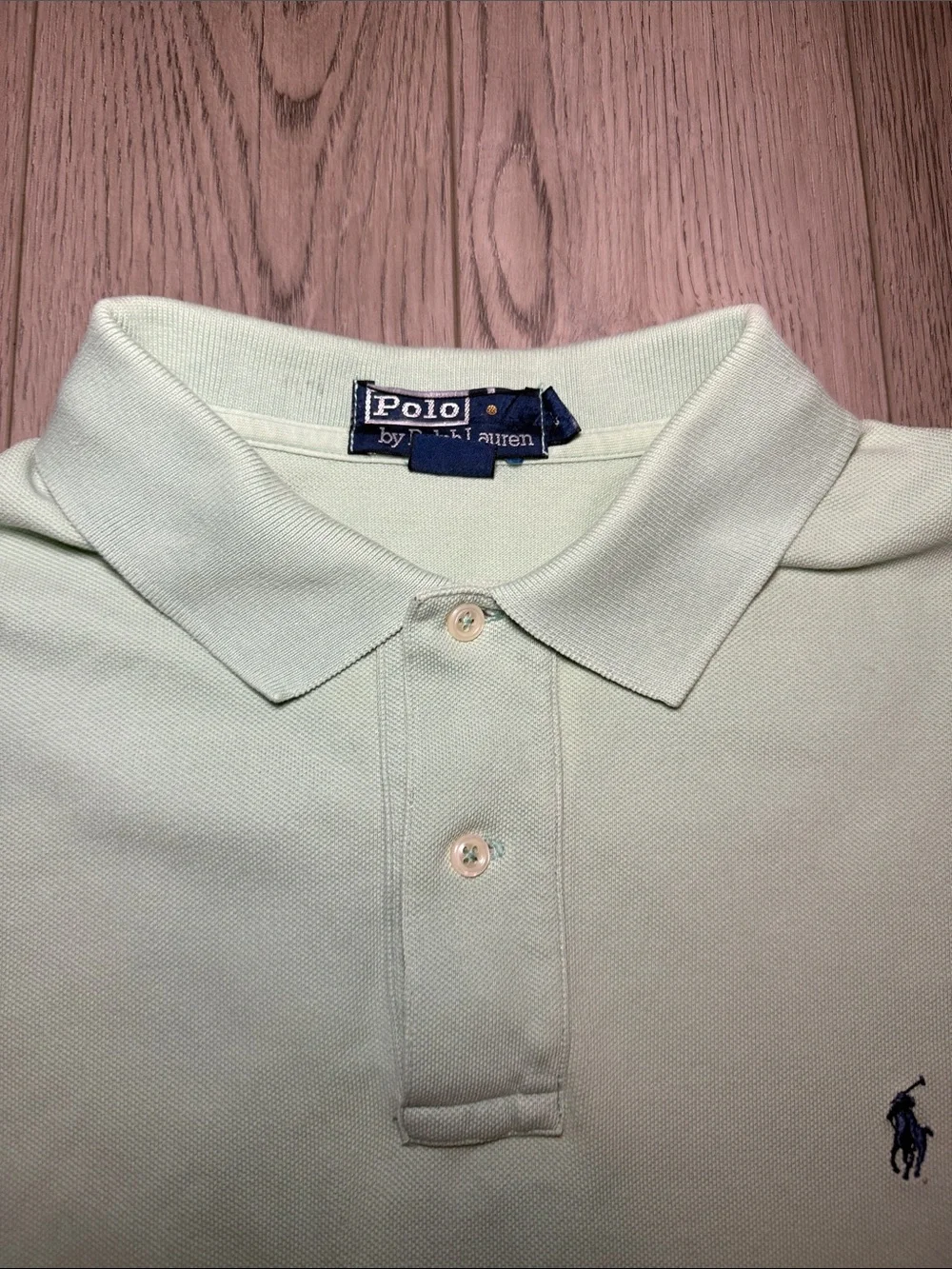 Polo Ralph Lauren Men’s Classic Pique Polo Shirt Large Light Mint Green